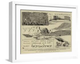 The Shapira Manuscript of Deuteronomy-null-Framed Giclee Print