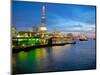 The Shard and River Thames from City of London, London, England, United Kingdom, Europe-Frank Fell-Mounted Photographic Print