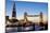 The Shard and Tower Bridge at Night, London, England, United Kingdom, Europe-Miles Ertman-Mounted Photographic Print