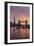 The Shard and Tower Bridge on the River Thames at Sunset, London, England, United Kingdom, Europe-Stuart Black-Framed Photographic Print