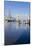 The Shard and Tower Bridge Stand Tall Above the River Thames-Charles Bowman-Mounted Photographic Print