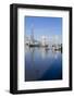 The Shard and Tower Bridge Stand Tall Above the River Thames-Charles Bowman-Framed Photographic Print