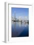 The Shard and Tower Bridge Stand Tall Above the River Thames-Charles Bowman-Framed Photographic Print