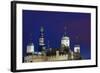 The Shard Andtower of London at Dusk.-Jon Hicks-Framed Photographic Print