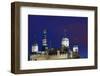 The Shard Andtower of London at Dusk.-Jon Hicks-Framed Photographic Print