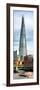 The Shard Building and The River Thames - London - UK - England - Photography Door Poster-Philippe Hugonnard-Framed Photographic Print