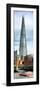 The Shard Building and The River Thames - London - UK - England - Photography Door Poster-Philippe Hugonnard-Framed Photographic Print