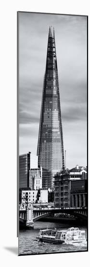 The Shard Building and The River Thames - London - UK - England - Photography Door Poster-Philippe Hugonnard-Mounted Photographic Print