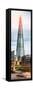 The Shard Building and The River Thames - London - UK - England - Photography Door Poster-Philippe Hugonnard-Framed Stretched Canvas