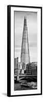 The Shard Building and The River Thames - London - UK - England - Photography Door Poster-Philippe Hugonnard-Framed Photographic Print