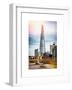 The Shard Building and The River Thames - London - UK - England - United Kingdom - Europe-Philippe Hugonnard-Framed Art Print