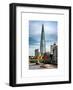 The Shard Building and The River Thames - London - UK - England - United Kingdom - Europe-Philippe Hugonnard-Framed Art Print