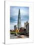 The Shard Building and The River Thames - London - UK - England - United Kingdom - Europe-Philippe Hugonnard-Stretched Canvas