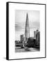 The Shard Building and The River Thames - London - UK - England - United Kingdom - Europe-Philippe Hugonnard-Framed Stretched Canvas