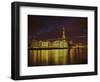 The Shard, City Hall, More London Place, Southwark Crown Court and Hms Belfast at Night, London, En-Mark Chivers-Framed Photographic Print