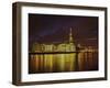 The Shard, City Hall, More London Place, Southwark Crown Court and Hms Belfast at Night, London, En-Mark Chivers-Framed Photographic Print