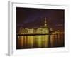 The Shard, City Hall, More London Place, Southwark Crown Court and Hms Belfast at Night, London, En-Mark Chivers-Framed Photographic Print