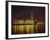 The Shard, City Hall, More London Place, Southwark Crown Court and Hms Belfast at Night, London, En-Mark Chivers-Framed Photographic Print