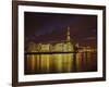 The Shard, City Hall, More London Place, Southwark Crown Court and Hms Belfast at Night, London, En-Mark Chivers-Framed Photographic Print