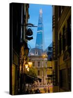 The Shard from City of London, London, England, United Kingdom, Europe-Frank Fell-Stretched Canvas