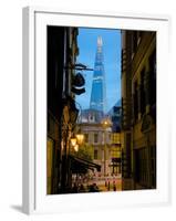 The Shard from City of London, London, England, United Kingdom, Europe-Frank Fell-Framed Photographic Print