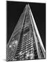 The Shard in Mono-Adrian Campfield-Mounted Photographic Print