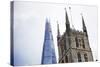 The Shard, Southwark Cathedral, London, England, United Kingdom, Europe-Mark-Stretched Canvas