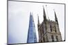 The Shard, Southwark Cathedral, London, England, United Kingdom, Europe-Mark-Mounted Photographic Print