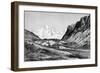 The Shchurovskiy Glacier, Russia, 1895-null-Framed Giclee Print