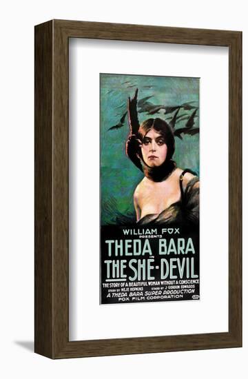 The She Devil - 1918-null-Framed Giclee Print