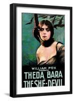 THE SHE DEVIL (aka THE SHE-DEVIL)-null-Framed Art Print