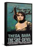 The She Devil-null-Framed Stretched Canvas