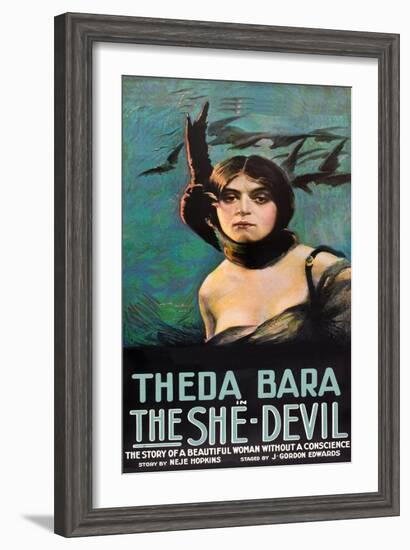 The She Devil-null-Framed Art Print