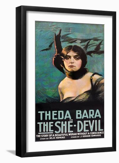 The She Devil-null-Framed Art Print