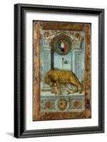 The She-Wolf Suckling Romulus and Remus-null-Framed Giclee Print
