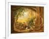 The Shearers, 1833-34-Samuel Palmer-Framed Giclee Print