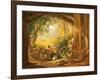 The Shearers, 1833-34-Samuel Palmer-Framed Giclee Print