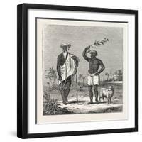 The Sheep-Eater of Hindostan: the Sheep-Eater and His Gurw-null-Framed Giclee Print