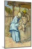 The Sheep-Shearer (After Mille), 1889-Vincent van Gogh-Mounted Giclee Print
