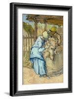 The Sheep-Shearer (After Mille), 1889-Vincent van Gogh-Framed Giclee Print