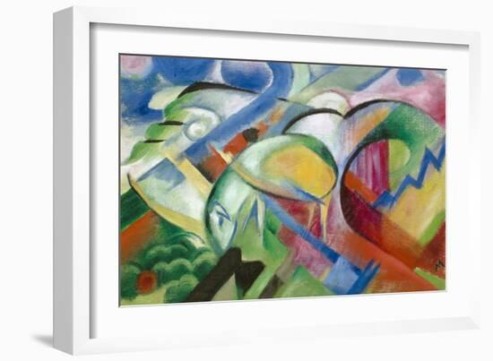 The Sheep-Franz Marc-Framed Giclee Print