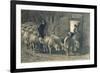 The Sheepfold, 1887-Giovanni Segantini-Framed Giclee Print