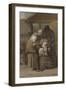 The Sheepshearers, 1857-61-Jean-Francois Millet-Framed Giclee Print