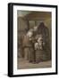 The Sheepshearers, 1857-61-Jean-Francois Millet-Framed Giclee Print