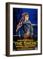 The Sheik, 1921, Directed by George Melford-null-Framed Giclee Print