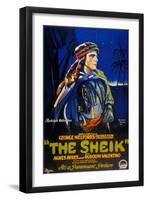 The Sheik, 1921, Directed by George Melford-null-Framed Giclee Print