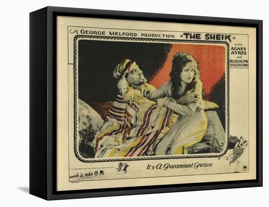 The Sheik, 1921-null-Framed Stretched Canvas