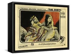 The Sheik, 1921-null-Framed Stretched Canvas