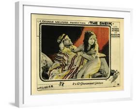 The Sheik, 1921-null-Framed Giclee Print