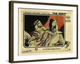 The Sheik, 1921-null-Framed Giclee Print